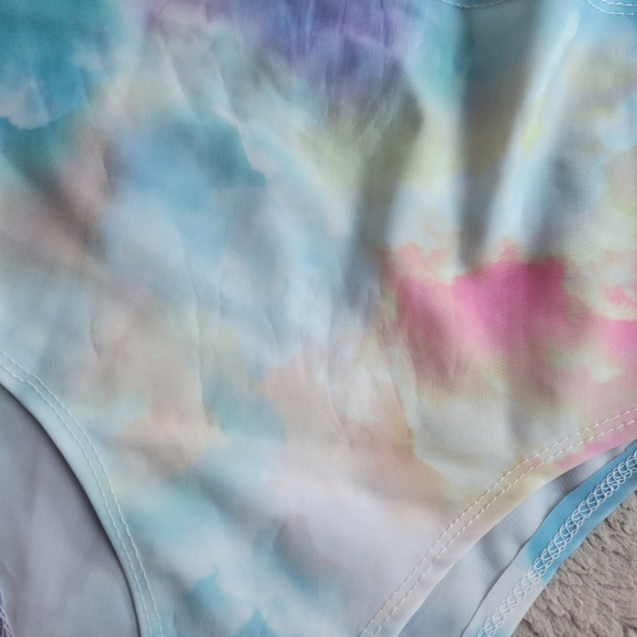 Brand New Pastel Tie Dye Rave Bottom - Picture 4 of 4
